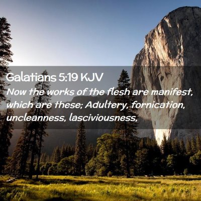 Galatians 5:19 KJV Free Bible Images