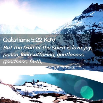 Galatians 5:22 KJV Free Bible Images