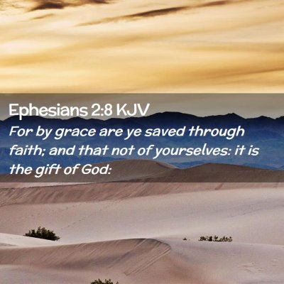 Ephesians 2:8 KJV Free Bible Images