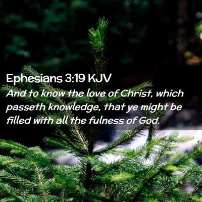 Ephesians 3:19 KJV Free Bible Images