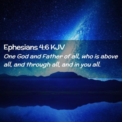 Ephesians 4:6 KJV Free Bible Images