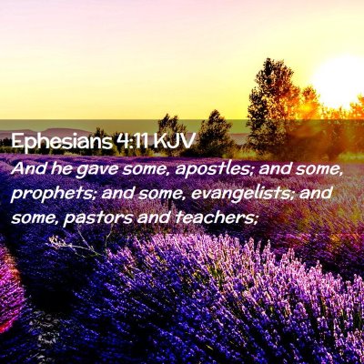 Ephesians 4:11 KJV Free Bible Images