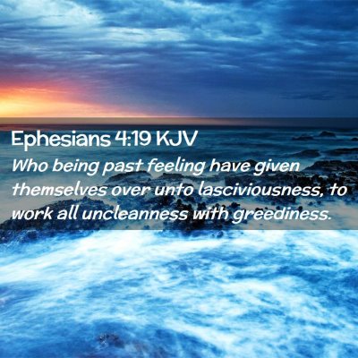 Ephesians 4:19 KJV Free Bible Images