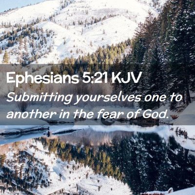 Ephesians 5:21 KJV Free Bible Images