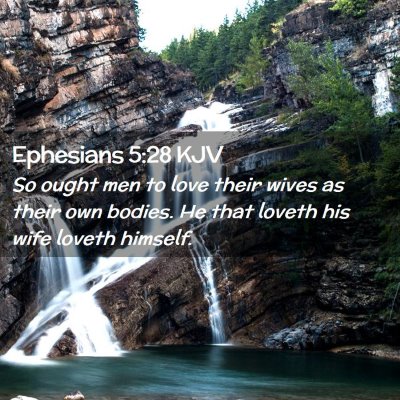 Ephesians 5:28 KJV Free Bible Images