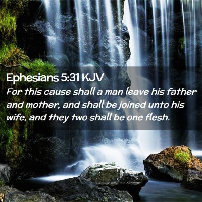 Ephesians 5:31 KJV Free Bible Images