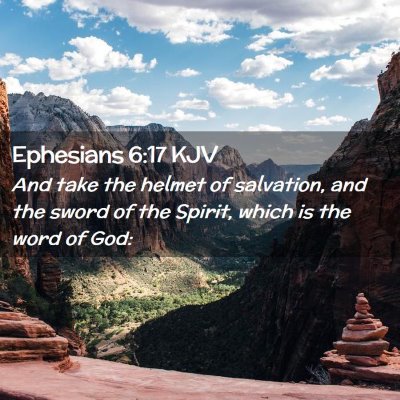 Ephesians 6:17 KJV Free Bible Images