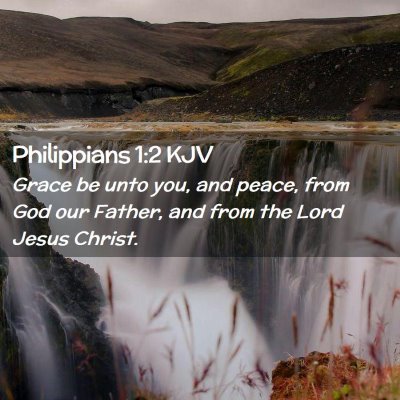 Philippians 1:2 KJV Free Bible Images