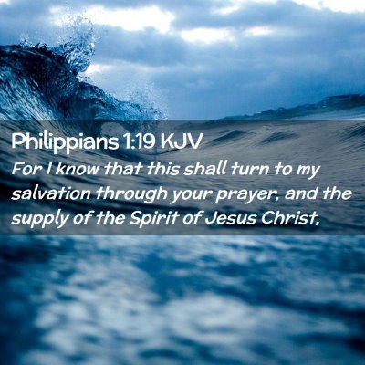 Philippians 1:19 KJV Free Bible Images