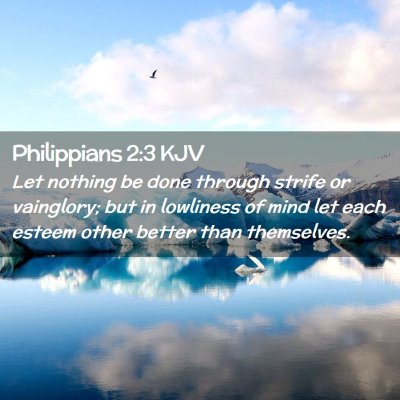 Philippians 2:3 KJV Free Bible Images