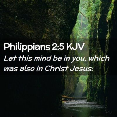 Philippians 2:5 KJV Free Bible Images