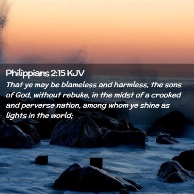 Philippians 2:15 KJV Free Bible Images