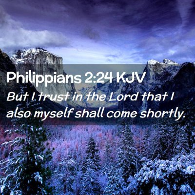 Philippians 2:24 KJV Free Bible Images