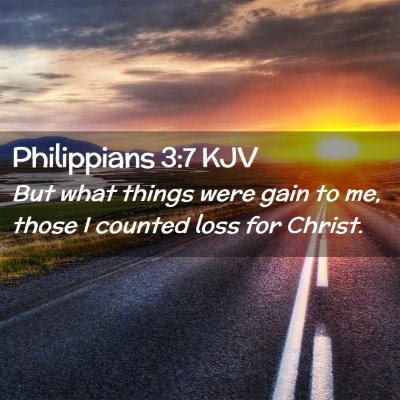 Philippians 3:7 KJV Free Bible Images