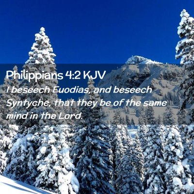 Philippians 4:2 KJV Free Bible Images