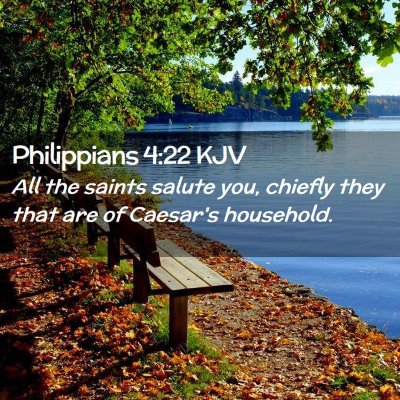 Philippians 4:22 KJV Free Bible Images