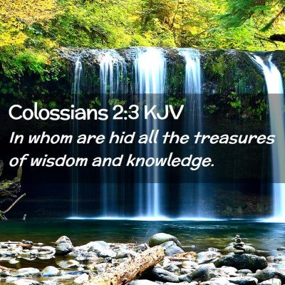 Colossians 2:3 KJV Free Bible Images