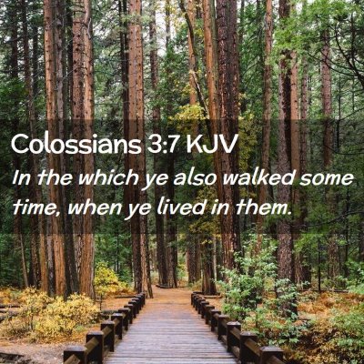 Colossians 3:7 KJV Free Bible Images