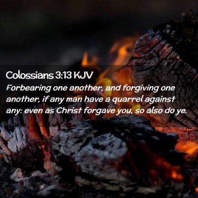 Colossians 3:13 KJV Free Bible Images