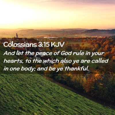 Colossians 3:15 KJV Free Bible Images