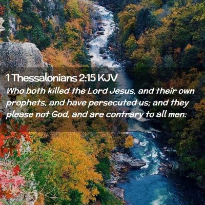 1 Thessalonians 2:15 KJV Free Bible Images