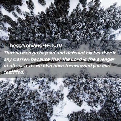 1 Thessalonians 4:6 KJV Free Bible Images