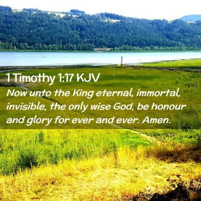 1 Timothy 1:17 KJV Free Bible Images