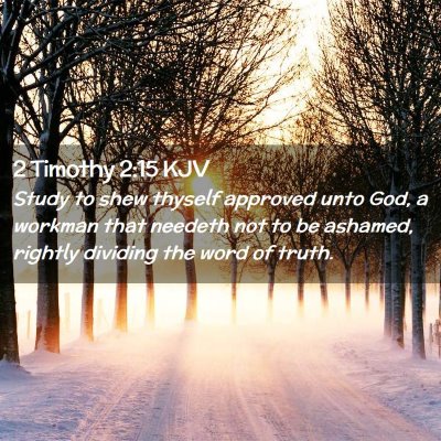 2 Timothy 2:15 KJV Free Bible Images