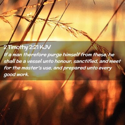 2 Timothy 2:21 KJV Free Bible Images