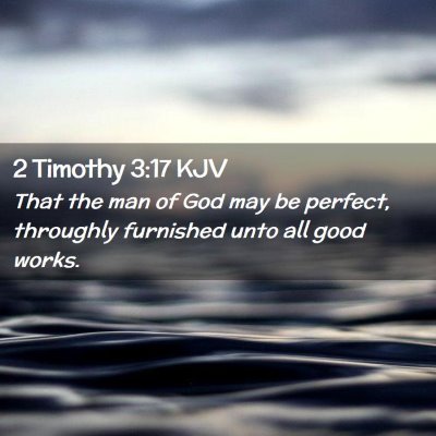 2 Timothy 3:17 KJV Free Bible Images