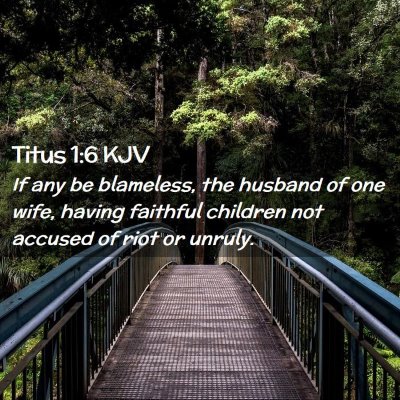 Titus 1:6 KJV Free Bible Images