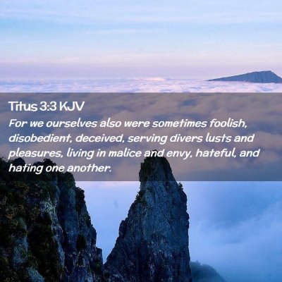 Titus 3:3 KJV Free Bible Images