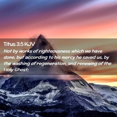 Titus 3:5 KJV Free Bible Images