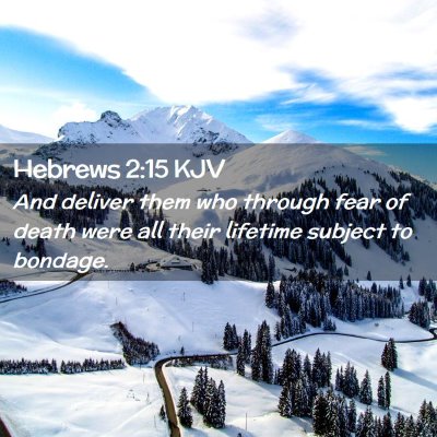 Hebrews 2:15 KJV Free Bible Images