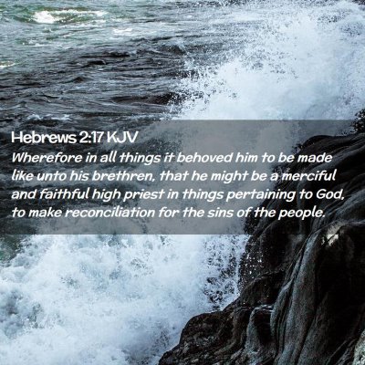 Hebrews 2:17 KJV Free Bible Images