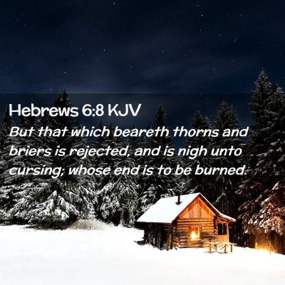 Hebrews 6:8 KJV Free Bible Images