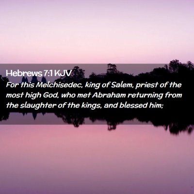 Hebrews 7:1 KJV Free Bible Images