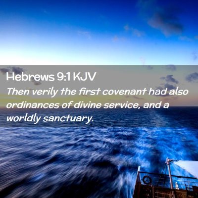 Hebrews 9:1 KJV Free Bible Images