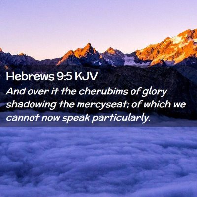 Hebrews 9:5 KJV Free Bible Images