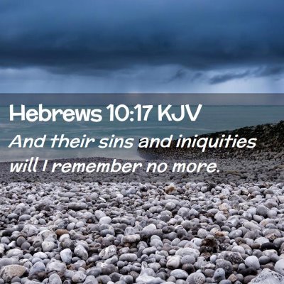 Hebrews 10:17 KJV Free Bible Images