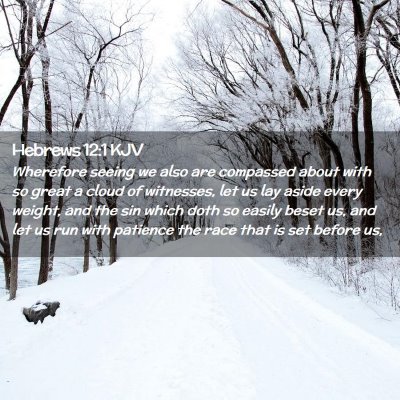 Hebrews 12:1 KJV Free Bible Images