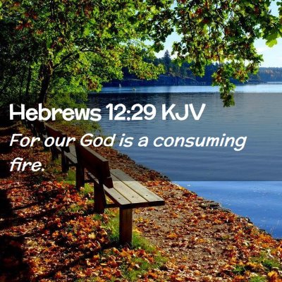 Hebrews 12:29 KJV Free Bible Images