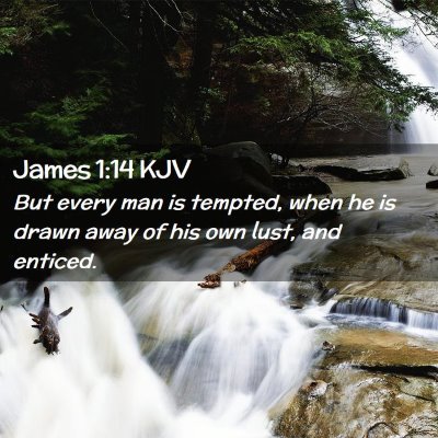 James 1:14 KJV Free Bible Images