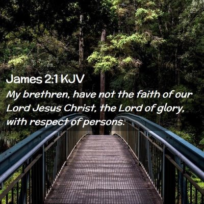 James 2:1 KJV Free Bible Images