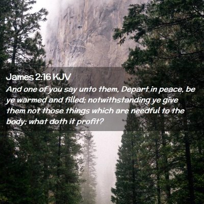 James 2:16 KJV Free Bible Images