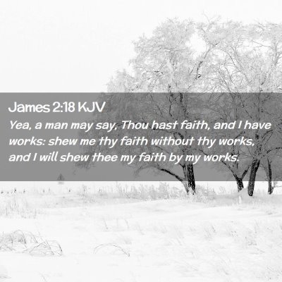 James 2:18 KJV Free Bible Images