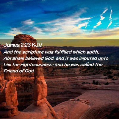 James 2:23 KJV Free Bible Images