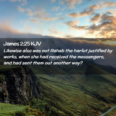 James 2:25 KJV Free Bible Images