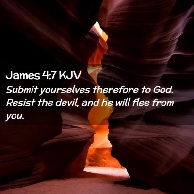 James 4:7 KJV Free Bible Images