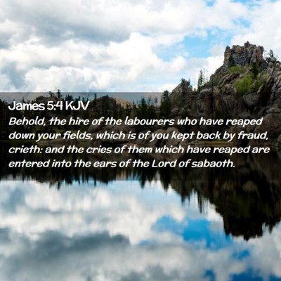 James 5:4 KJV Free Bible Images